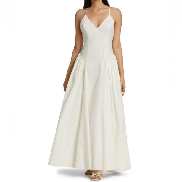 ‼️RARE‼️🎸FRAME🎸🔥NWT🔥Malibu Maxi Dress— Size XS - Picture 1 of 14